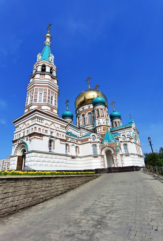 Uspenskiy Kathedrale in Omsk